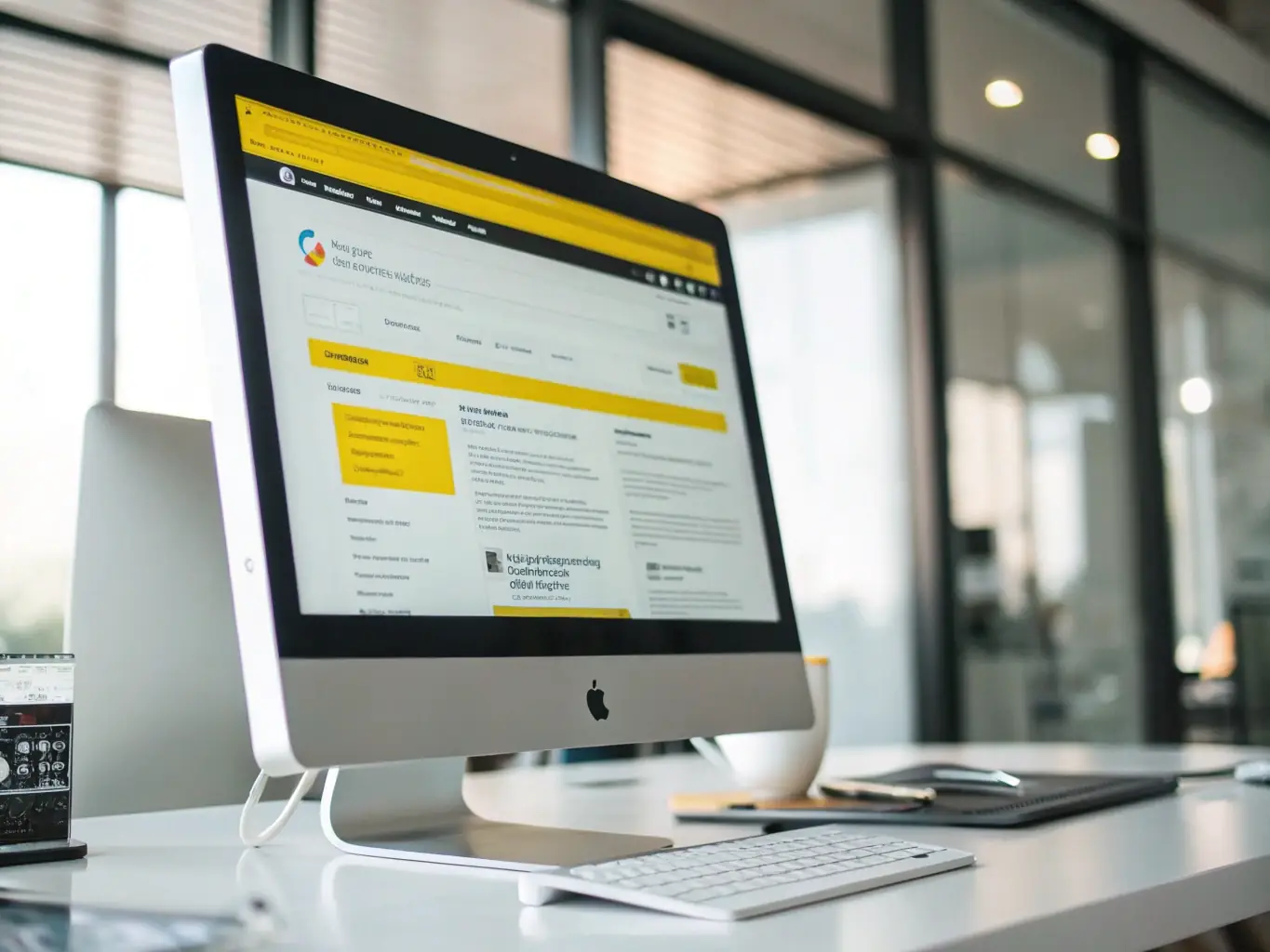 An image of a website ranking high on a search engine results page, illustrating the effectiveness of SEO strategies.